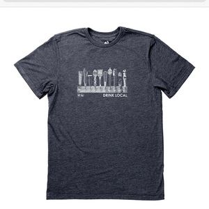 Locally Grown Drink Local Graphic T-shirt